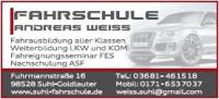 Infos zu Fahrschule Weiß